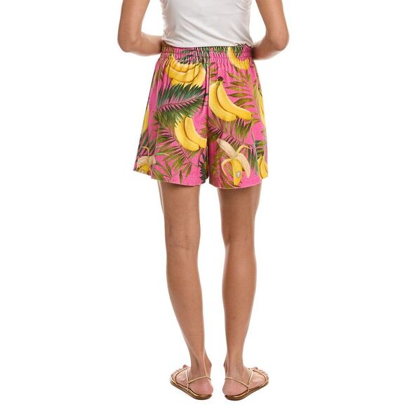 Oscar De La Renta WomensTerry Cloth Short, Purple